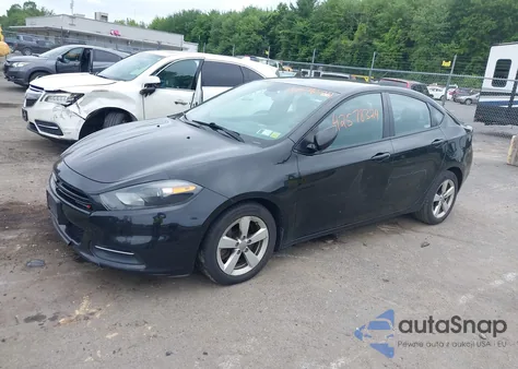 2015 Dodge Dart Sxt из США, поврежденный, VIN 1C3CDFBB4FD406081